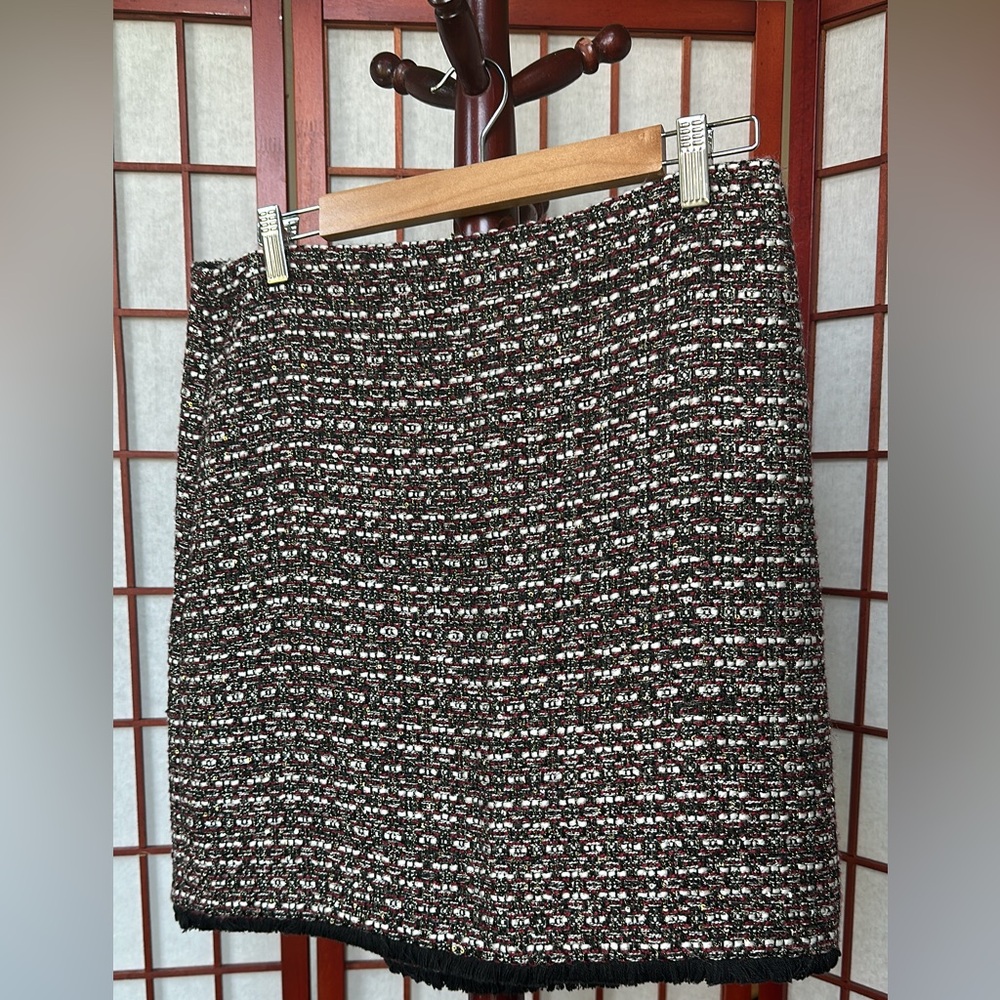 Loft tweed skirt